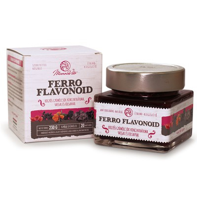 Mannavita ferro flavonoid étrend-kiegészítő lekvár 230 g
