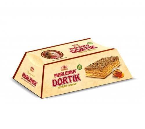Marlenka Mézes Torta Szelet Diós 100 g