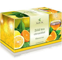 Mecsek zöld tea citrusokkal 20x2g 40 g