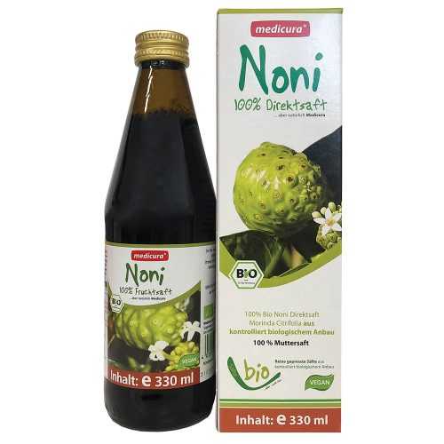 Medicura noni 100% bio gyümölcslé 330 ml