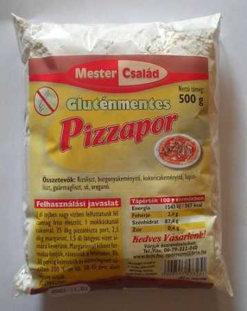 Mester Család gluténmentes pizzapor 250 g