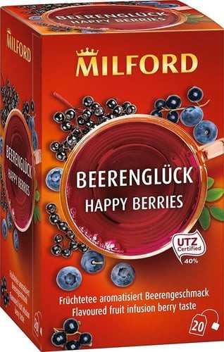Milford Bogyósgyümölcs ízű gyümölcstea 20x2