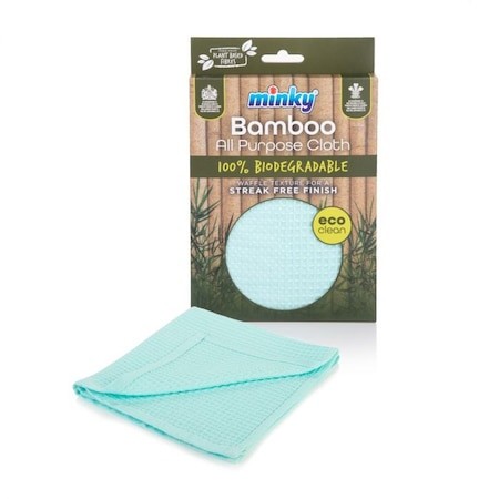 Minky eco bamboo törlőkendő 100% lebomló csíkmentes tisztaság 1 db