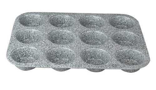 Muffin forma márványozott felülettel 12 db - BERLINGERHAUS