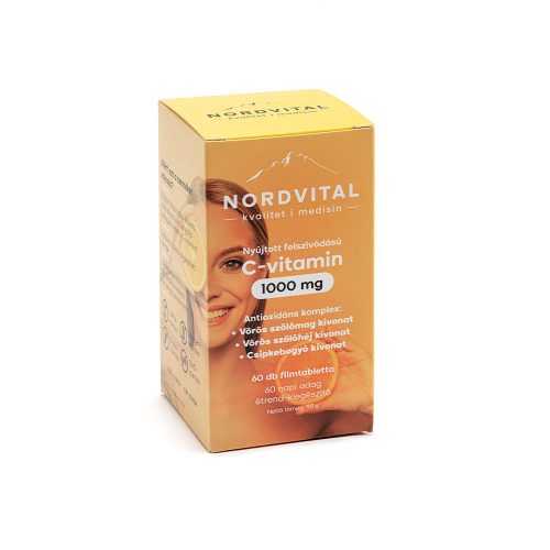 NORDVITAL C-VITAMIN 1000MG TABLETTA