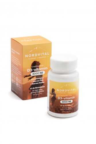 NORDVITAL D3-VITAMIN SZERVES CINKKEL