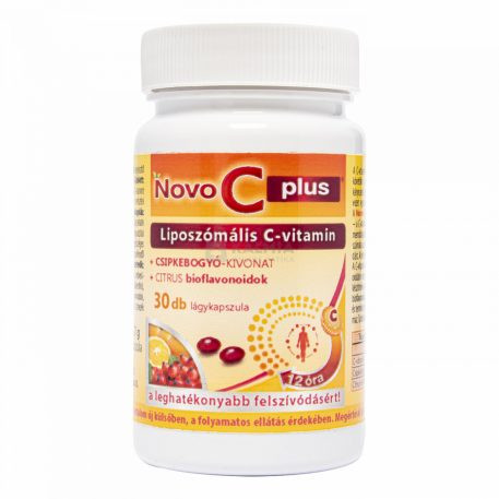NOVO C PLUS LIPOSZÓMÁLIS C-VITAMIN 30 DB