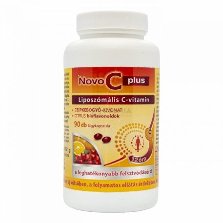 NOVO C PLUS LIPOSZÓMÁLIS C-VITAMIN 90 DB