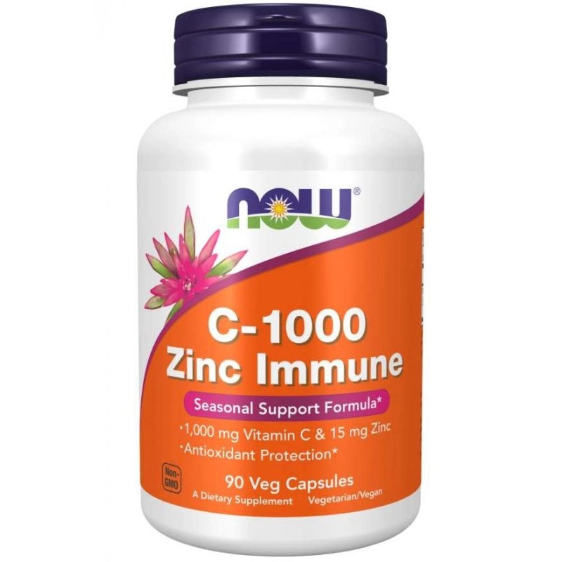 NOW C-1000 ZINC IMMUNE KAPSZULA 90DB