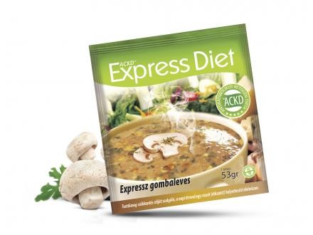 Natur Tanya® Expressz Diéta - Friss gombaleves érett ízvilágban. Zsírégető Antikatabolikus ketogén ételel.