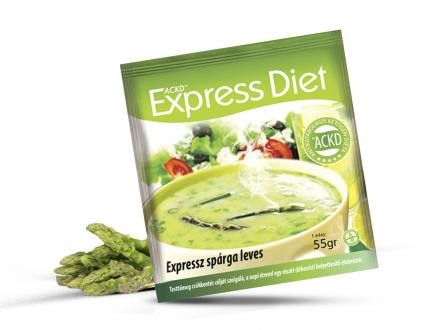Natur Tanya® Expressz Diéta - Roppanós spárga krémleves. Zsírégető Antikatabolikus ketogén étel.