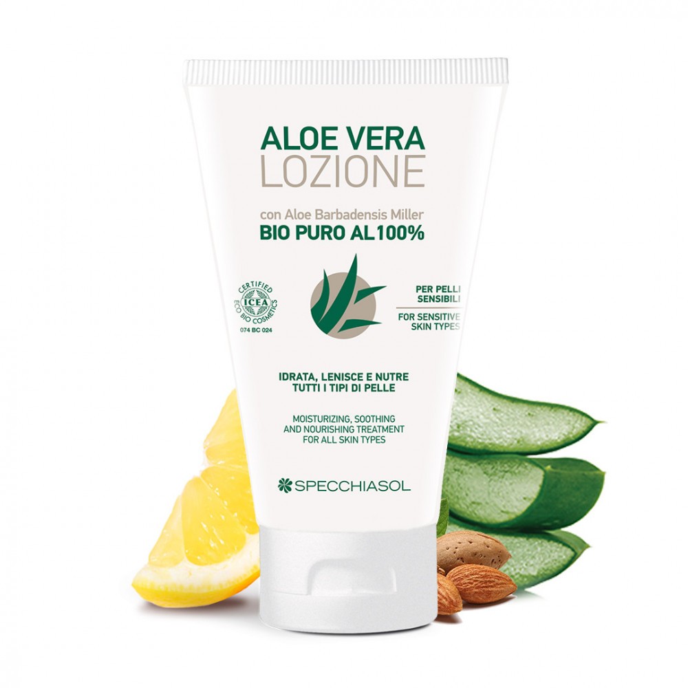 Natur Tanya® S. ECOBIO minősítésű 100%-os Aloe vera FESZESÍTŐ TESTÁPOLÓ Shea vaj