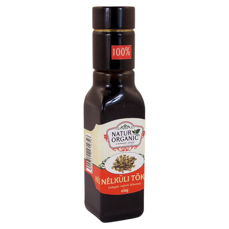Natur organic héj nélküli tökmagolaj 100 ml