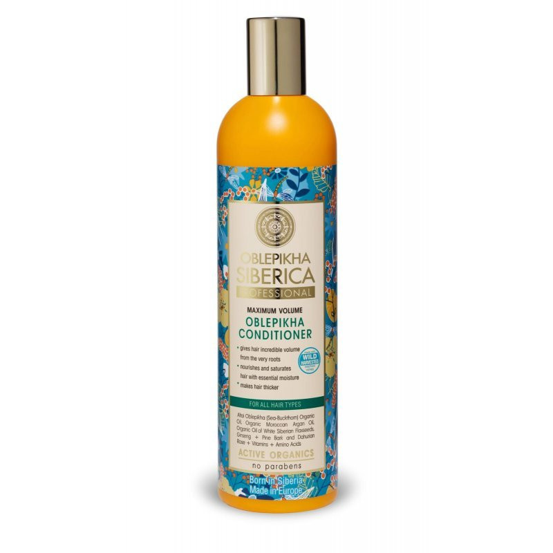Natura Siberica Dúsító homoktövis hajkondicionáló minden hajtípusra 400ml