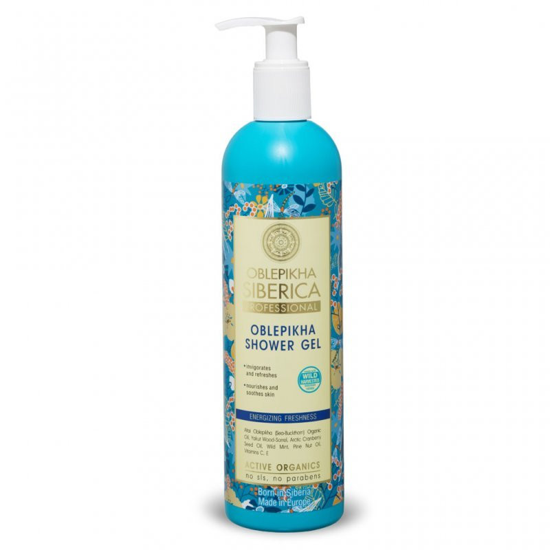 Natura Siberica Energetizáló homoktövis tusfürdő 400ml
