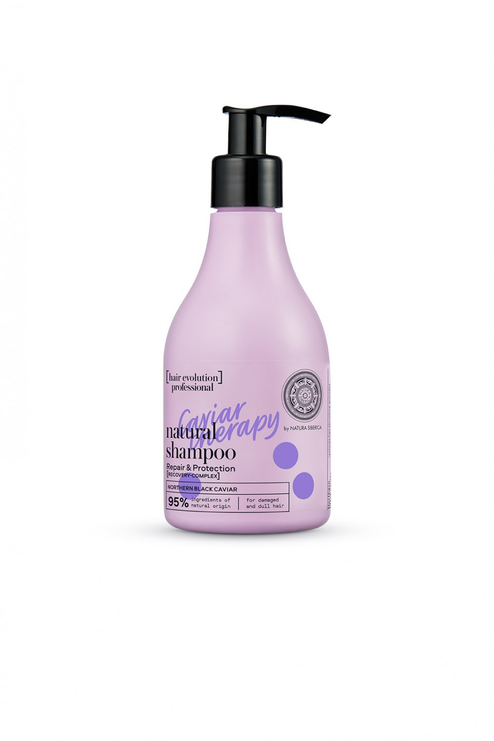 Natura Siberica Hair Evolution professional "Caviar Therapy" természetes sampon