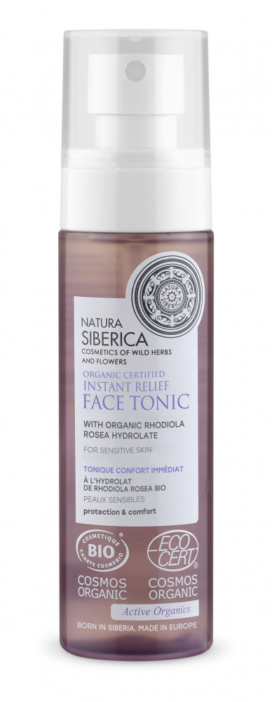 Natura Siberica Virágvízalapú instant relief bio arctonik érzékeny bőrre