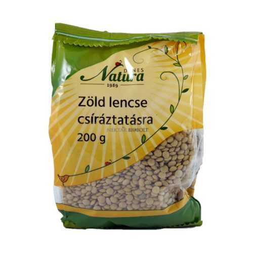 Natura csíráztatásra zöld lencse 200 g