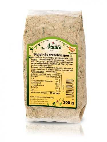 Natura hajdinás szendvicskrémpor 200 g