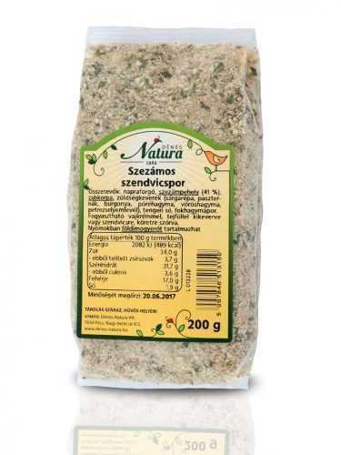 Natura szezámos szendvicskrémpor 200 g