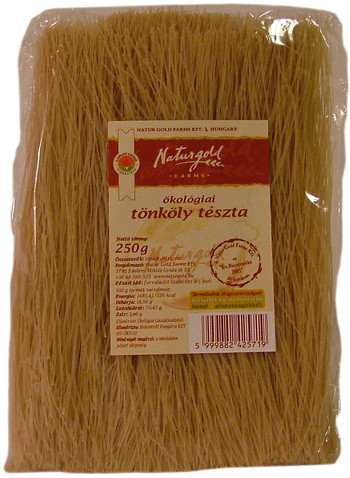Naturgold bio tönköly tészta cérnametélt 250 g