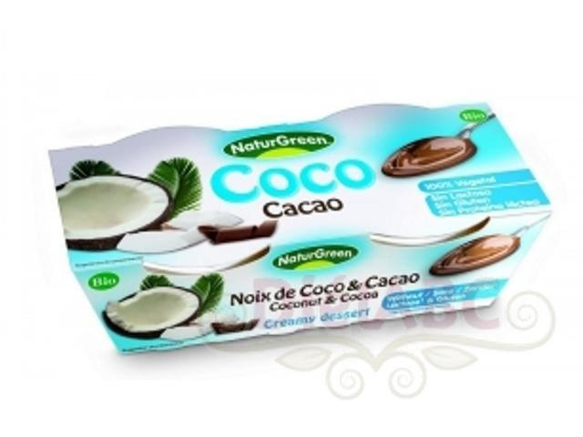 Naturgreen bio kókusz-csoki desszert 250 g
