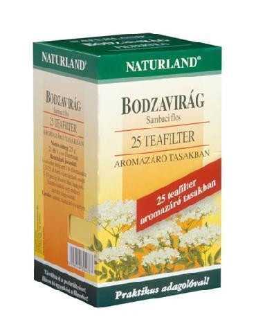 Naturland Bodzavirág Tea 25 filter