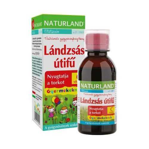 Naturland lándzsás útifű+c-vitamin gyerek szirup 150 ml