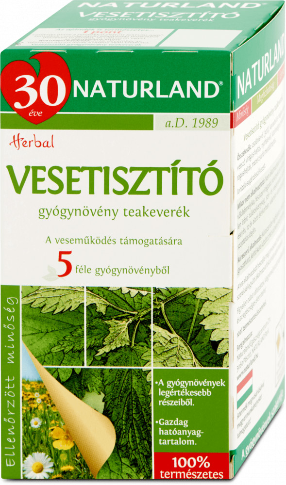 Naturland vesetisztító tea 20x1