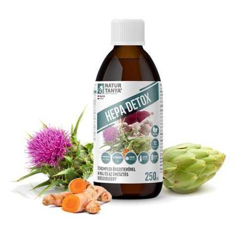 Naturtanya hepa detox máj és emésztés 250 ml