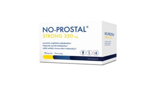 No-Prostal strong 350mg szabalpálma kivonat és e-vitamin tartalmú lágyzselatin kapszula 90 db