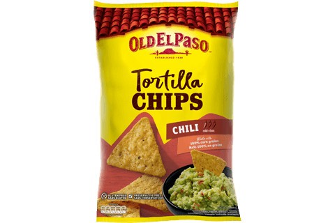 Old Elpaso Tortilla Chips Chili Gm. 185 g