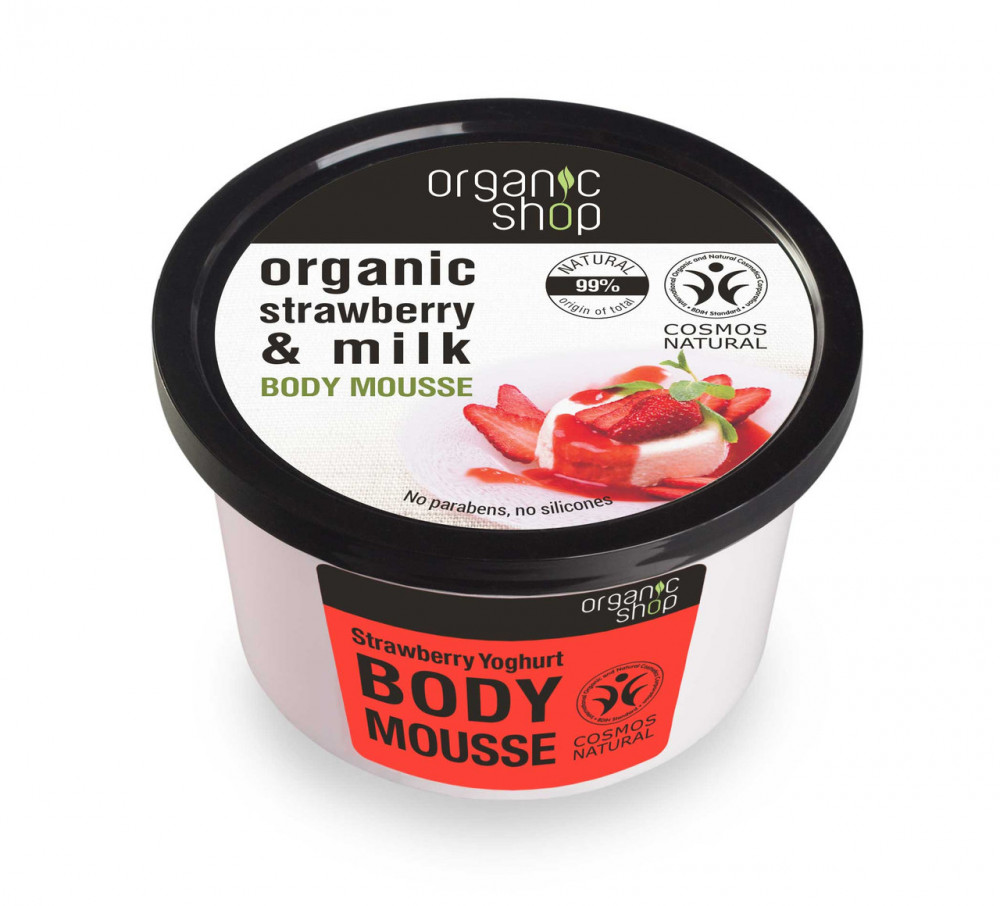 Organic Shop bio eper joghurt testápoló krém 250 ml