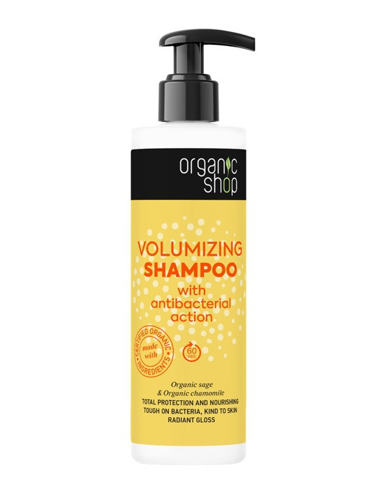 Organic shop dúsító sampon bio zsályával és bio kamillával 280 ml