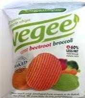 Organique bio burgonya snack zöldséges vegee 85 g