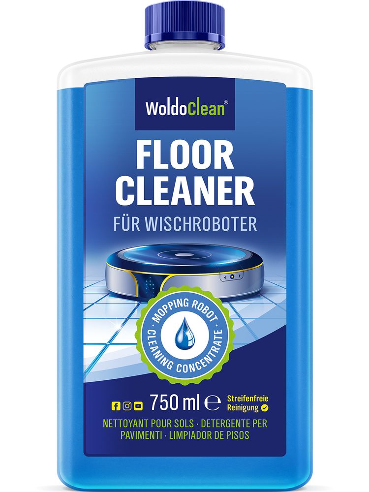 Padlótisztító robotporszívókhoz 750ml - WoldoClean®