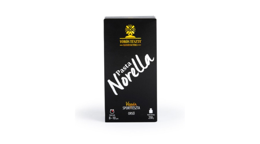 Pasta Norella sporttészta csökk. szénh. tartalmú orsó száraztészta 250 g