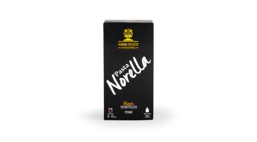 Pasta Norella sporttészta csökk. szénh. tartalmú penne száraztészta 250 g