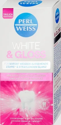 Perlweiss white and gloss fogfehérítő krém 50 ml