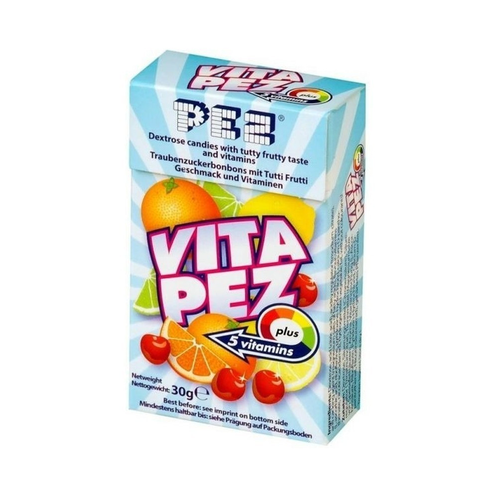 Pez cukorka vitaPez 30 g