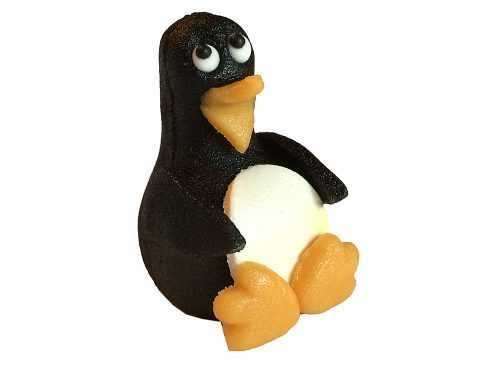 Pingu Penguin - marcipán torta figura - Frischmann