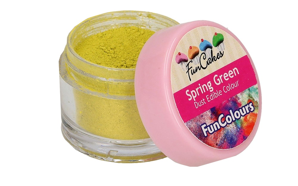 Por festék Spring Green (tavaszi zöld) - FunCakes