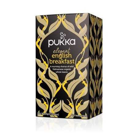 Pukka organic elegant english breakfast bio tea 20x2