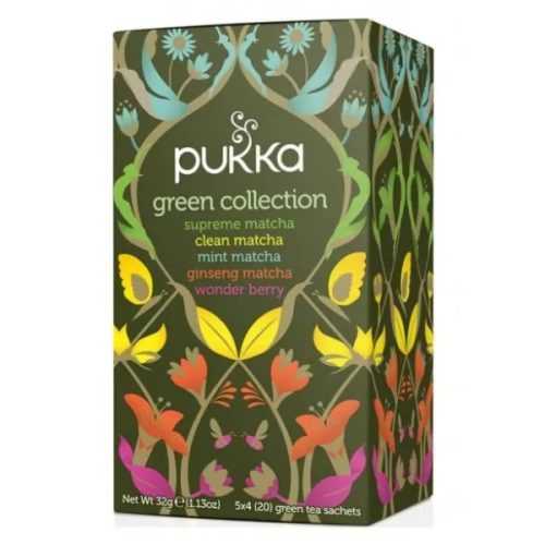 Pukka organic green collection bio tea 30 g