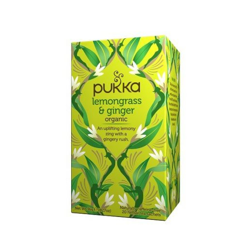 Pukka organic lemongrass ginger bio tea 20x2g 40 g