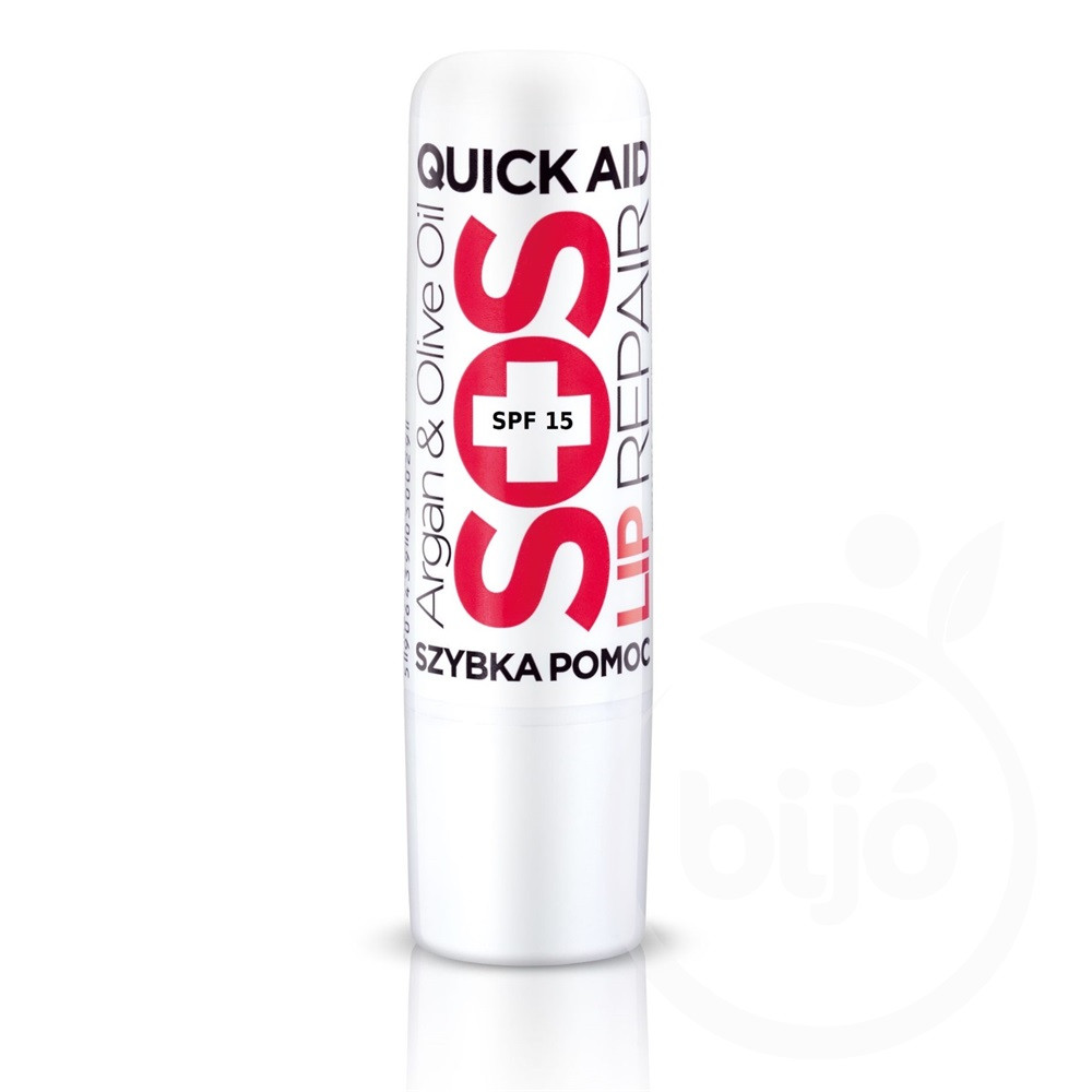 Quick aid S.O.S. ajakápoló argán és olíva olajjal spf 15 védőfaktorral 3