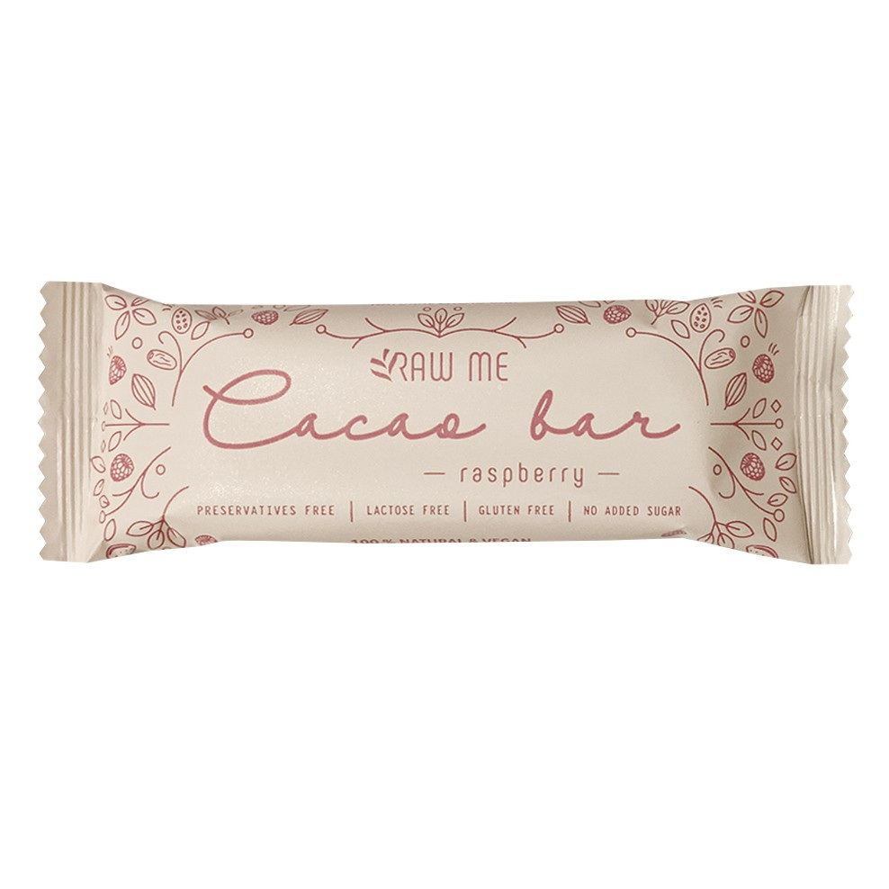 Raw Me cocoa bar málnás szelet 40 g