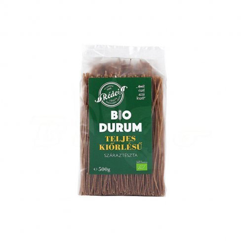 Rédei bio tészta durum spagetti teljes kiőrlésű 500 g