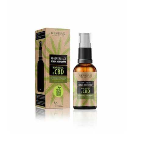 Revers cbd kendermag olajos vegán hajápoló szérum regeneráló 50 ml