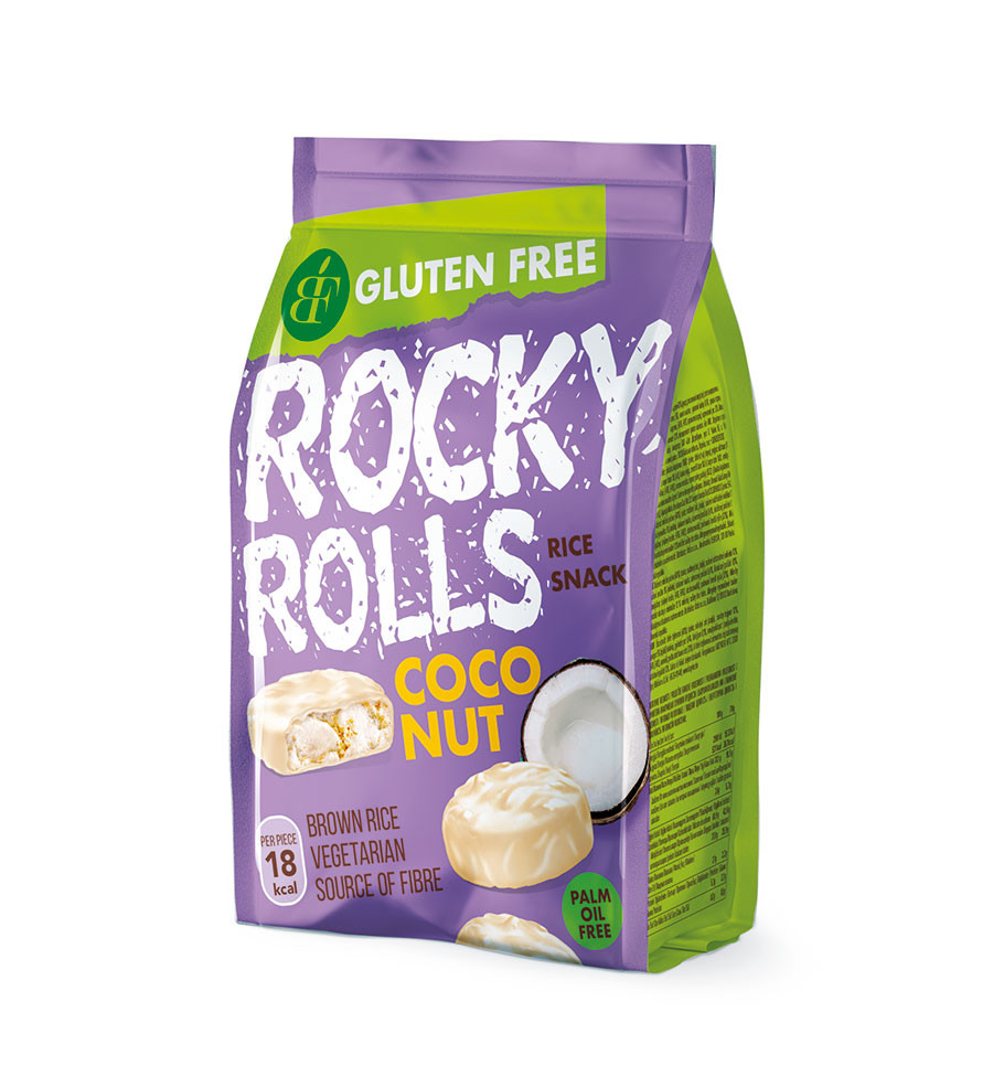Rocky Rolls Puff.Rizskor.F.Csoki-Kók.Gm. 70 g